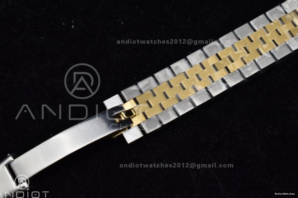 DateJust Steel 542 President Ladies Diamond 31 GSF Dial Bracelet Colorful 316L YG 278271 On MOP 0708